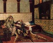 unknow artist Arab or Arabic people and life. Orientalism oil paintings 196 oil on canvas